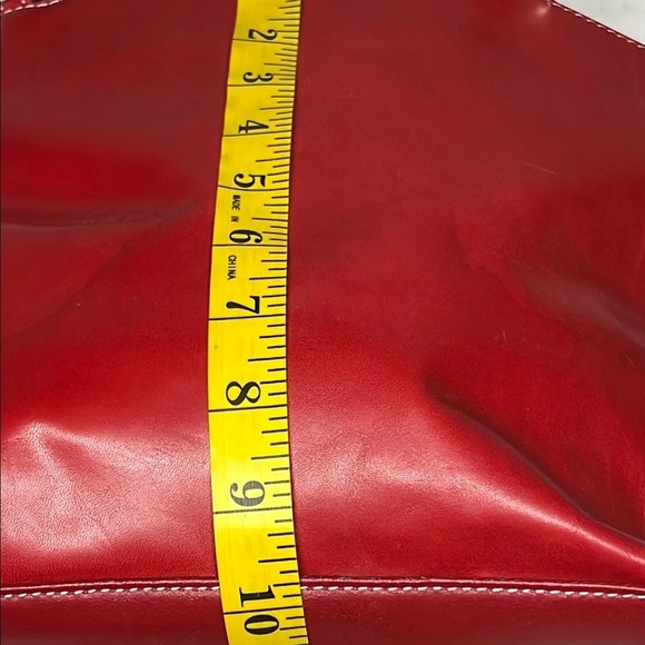 Vintage Wilson Leather Bag Red - Picture 12 of 16